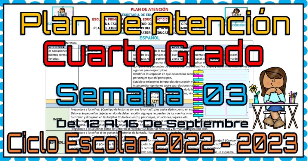 Conoce las novedades del programa de estudios 2023 para cuarto grado ...