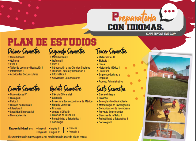 Liceo Español De México Plan De Estudios